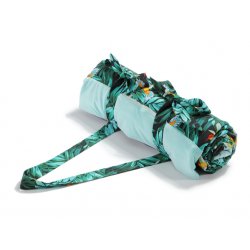 Koc Picnic z kieszonką Velvet, Mata do zabawy XL -Colibri, Audrey Mint- La Millou