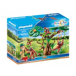 Playmobil 70345 - Orangutany na drzewie