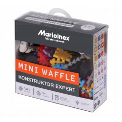 Klocki mini wafle - Konstruktor expert - 141 elementów