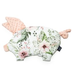 Podusia Sleepy Pig - Wild Blossom, Powder pink- La Millou