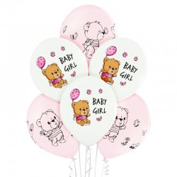 Balony Cute Baby Girl (Na narodziny dziewczynki) - D11 Belbal