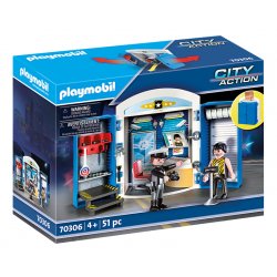 Playmobil 70306 - Play Box - Posterunek policji