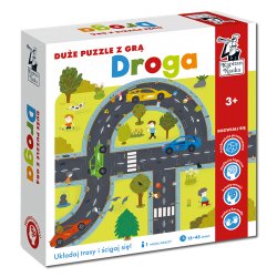 Droga, Duże puzzle i gra, Kapitan Nauka