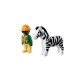 Playmobil 9257 - Opiekun zwierząt z zebrą