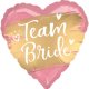 Balon foliowy serce - Team Bride - 45 cm