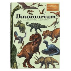 Książka Dinozaurium, Muzeum Dinozaurów- Wydawnictwo Dwie Siostry