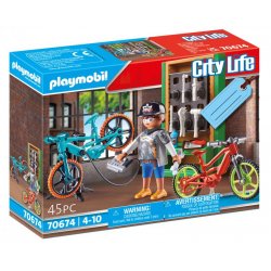 Playmobil 70674 - Serwis rowerów elektrycznych