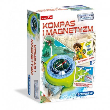 Kompas i magnetyzm - Clementoni 60050