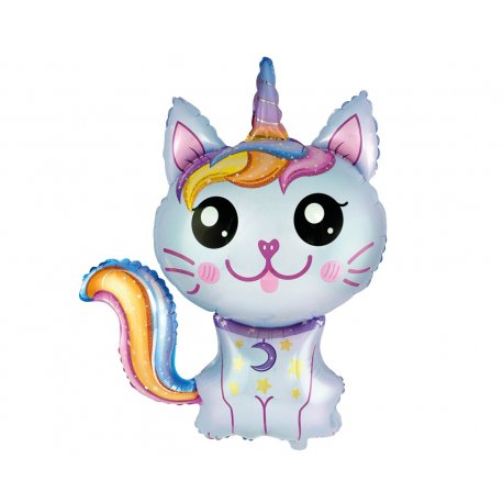 Balon Foliowy Kotorożec "Caticorn" 61 cm