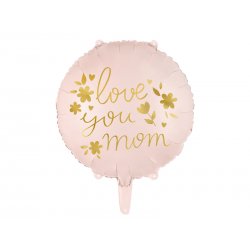 Balon Love You Mum - Kocham Cię Mamo - 45 cm