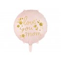 Balon Love You Mum - Kocham Cię Mamo - 45 cm