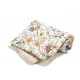 Kocyk Velvet Cotton, Vintage Meadow, Sand, La Millou