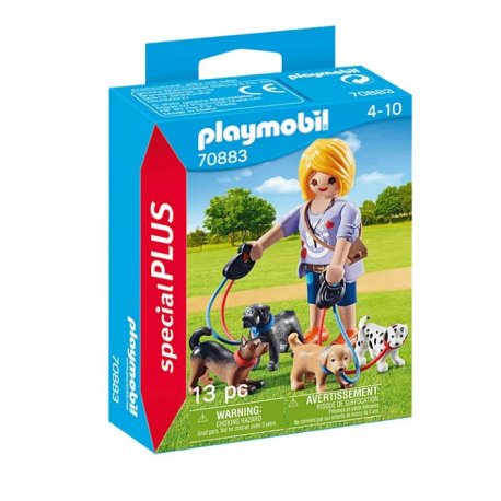 Playmobil 70883 - Opiekunka z psami