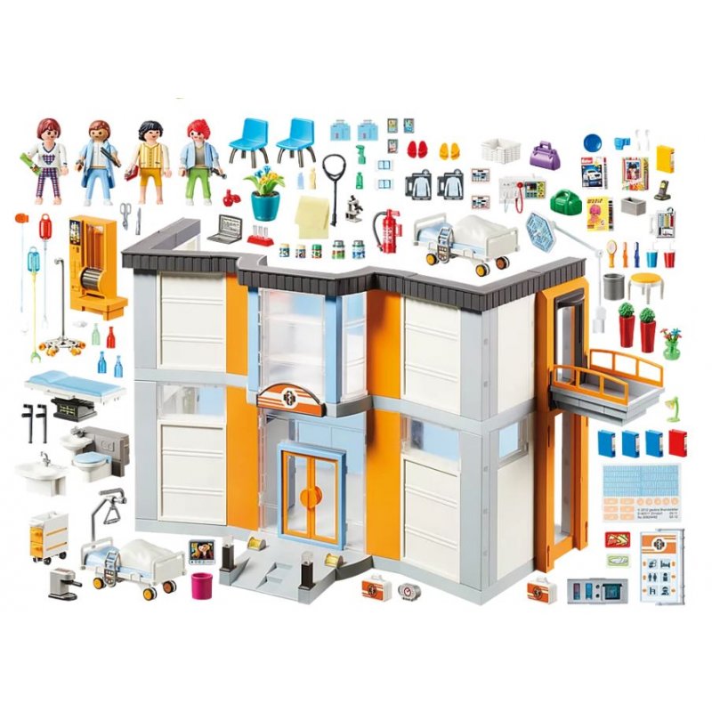 Playmobil 70190 - Duży szpital z wyposażeniem