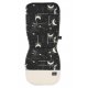 Stroller Pad Organic Jersey, Dark Luna, Velvet Rafaello