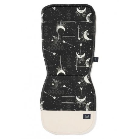 Stroller Pad Organic Jersey, Dark Luna, Velvet Rafaello