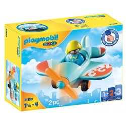 Playmobil 71159 - 1.2.3 - Samolot