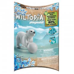 Playmobil 71073 - Wiltopia - Mały niedźwiedź polarny