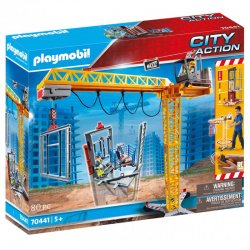 Playmobil 70441 - Zdalnie sterowany żuraw z elementem konstrukcyjnym
