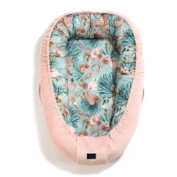 Kokon Best Nest Grande, Boho Palms, Powder Pink