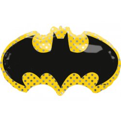 Batman Balon Super Shape XL Logo - 76 cm x 43 cm