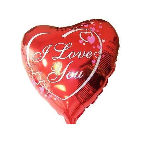 Balon foliowy serce 18" - I Love You