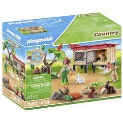 Playmobil 71252, Klatki z królikami