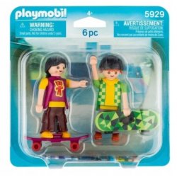 Playmobil 5929- DuoPack - Dzieci na deskorolkach