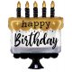 Balon Urodzinowy BDay Cake - Happy Birthday - 71 cm