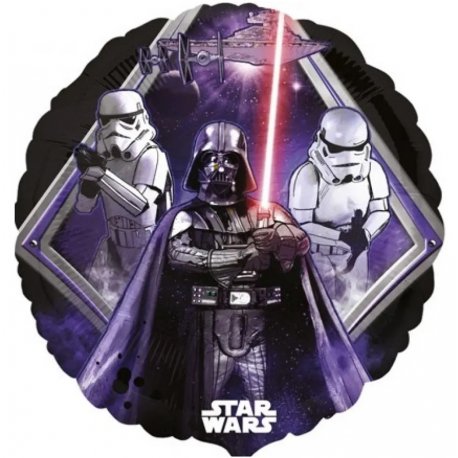 Balon Foliowy Darth Vader - Star Wars - 45 cm