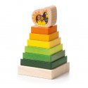Cubika 15276 - Drewniana piramidka dla dzieci - LD-15