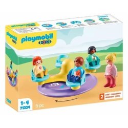 Playmobil 71324, karuzela z cyferkami