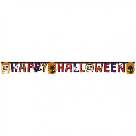 Girlanda "Happy Halloween", 180 x 15 cm