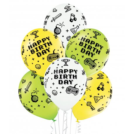 Balony Urodzinowe Game Birthday - Dla Gracza - D11 Belbal