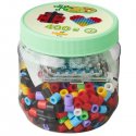 Hama 8792 - Koraliki Maxi z podkładkami w tubie