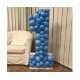 Szablon w kształcie cyfry 1 - Do wypełnienia balonami - DIY