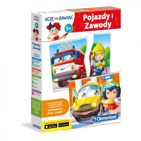 Puzzle, Pojazdy i zawody - Clementoni 60920