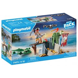 Playmobil 71473 - Pirat z aligatorem