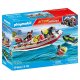 Playmobil 71464 - Łódź straży pożarnej ze skuterem wodnym