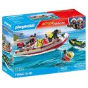 Playmobil 71464 - Łódź straży pożarnej ze skuterem wodnym