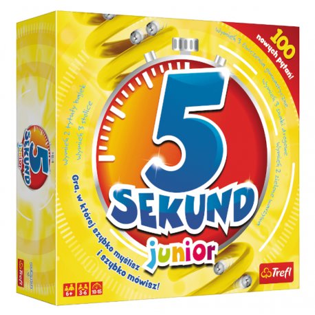 Gra - 5 sekund: Junior - Trefl