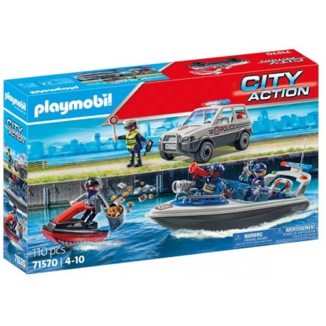 Playmobil 71570 - Pościg policyjny na wodzie