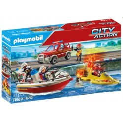 Playmobil 71569 - Akcja straży pożarnej na wodzie