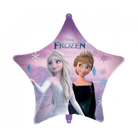 Balon Gwiazdka FROZEN 2 - Elza i Anna - 46 cm