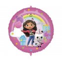 Balon Foliowy Gabby's Dollhouse - Koci Domek Gabi - 46 cm