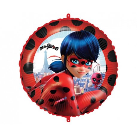 Balon foliowy - Miraculous Ladybug - 46 cm