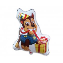 Balon foliowy Chase - Psi Patrol - Party Time - 60 cm