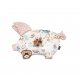 Poduszka Sleepy Pig, Princess, Powder Pink, La Millou