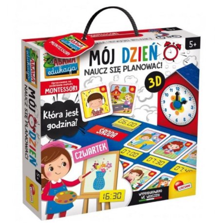 Mój dzień, Montessori zabawa edukacyjna, Lisciani PL80137