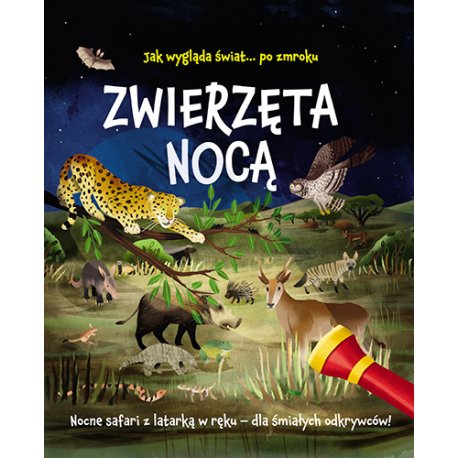 Zwierzęta nocą, Nocne safari z latarką w ręku, Wydawnictwo Jedność